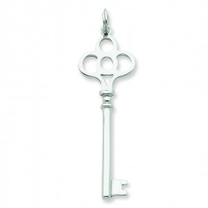 Key Pendant in Sterling Silver