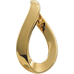 Fashion Omega Slide in 14k Yellow Gold 