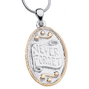 Never ForgetTrade Pendant Chain in Sterling Silver