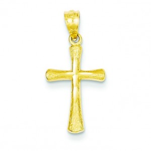Fashion Cross in 14k Yellow Gold