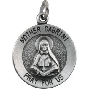 Mother Cabrini 18 Inch Chain in Sterling Silver
