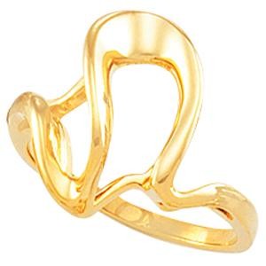 Fashion Ring in 14k White Gold