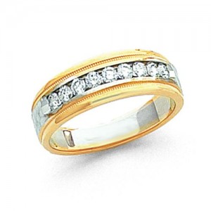 Multi Stone Diamond Anniversary Rings 
