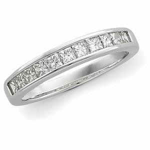Princess Cut Diamond Anniversary Rings (0.75 Ct. tw.) (0.75 Ct. tw.)