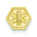 Attachable Medical Emblem Charm in 14k Yellow Gold