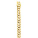 Line Bracelet in 14k White Gold