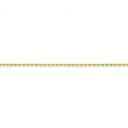 14k Yellow Gold 7 inch 1.75 mm Handmade Regular Rope Chain Bracelet