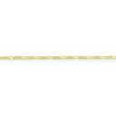 10k Yellow Gold 8 inch 2.20 mm Figaro Link Chain Bracelet
