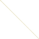 14k Yellow Gold 16 inch 1.00 mm Diamond-cut Spiga Choker Necklace