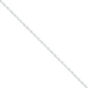 Sterling Silver 16 inch 1.90 mm Loose Rope Choker Necklace