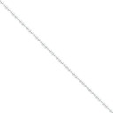 Sterling Silver 16 inch 2.00 mm  Bead Choker Necklace