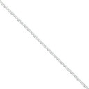 Sterling Silver 8 inch 2.75 mm Cable Chain Bracelet
