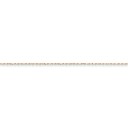 14k Rose Gold 7 inch 1.50 mm Diamond-cut Rope Chain Bracelet
