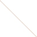 14k Yellow Gold 16 inch 1.20 mm Diamond-cut Spiga Choker Necklace