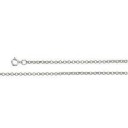 14k Rose Gold 16 inch 1.50 mm Rolo Choker Necklace