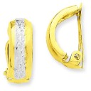 Non-pierced Earrings in 14k Yellow Gold