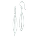 Multi-Hoop Dangle Earrings in Sterling Silver