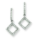 Diamond Earrings in 14k White Gold (0.19 Ct. tw.) (0.19 Ct. tw.)