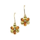 Gemstone Diamond Earrings in 14k Yellow Gold (0.04 Ct. tw.) (0.04 Ct. tw.)
