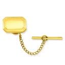 Rectangle Tie Tack in Non Metal