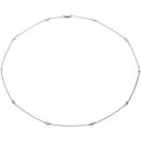 Diamond Fashion Necklace in 14k White Gold (0.16 Ct. tw.) (0.16 Ct. tw.)