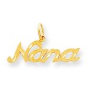 Nana Charm in 10k Yellow Gold