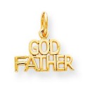 Godfather Charm in 10k Yellow Gold