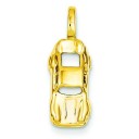 Sports Car Charm in 14k Yellow Gold