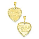 For My Mom Charm in 14k Yellow Gold