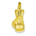 Boxing Glove Pendant in 14k Yellow Gold