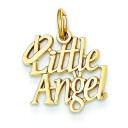 Little Angel Charm in 14k Yellow Gold