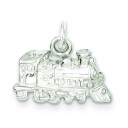 Train Engine Charm in Sterling Silver