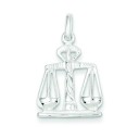 Scales Of Justice Charm in Sterling Silver