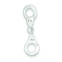Handcuff Charm in Sterling Silver