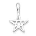 Star Pendant in Sterling Silver