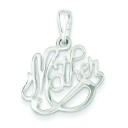 Mother Pendant in Sterling Silver