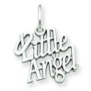 Little Angel Charm in 14k White Gold