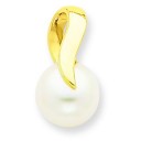 Pearl Pendant in 14k Yellow Gold