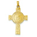 Air Force Insignia Cross in 14k Yellow Gold