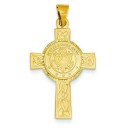 Army Insignia Cross in 14k Yellow Gold