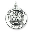 Holy Trinity Medal in Sterling Silver
