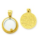 If You Have Faith Pendant in 14k Yellow Gold