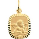 Angel Pendant in 14k Yellow Gold