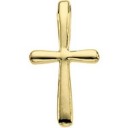 Diamond Unity Cross in 14k Yellow Gold