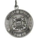 US Coast Guard St Christopher Medal in Sterling Silver