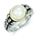 9.5-10mm Freshwater Cultured Pearl Ring