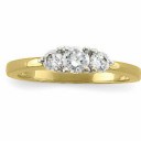 Three Stone Diamond Anniversary Rings (0.5 Ct. tw.) (0.5 Ct. tw.)